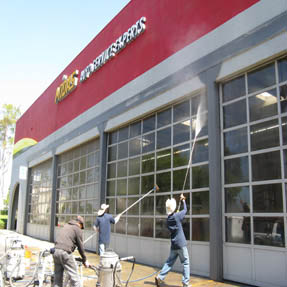 Pressure Washing Commercial