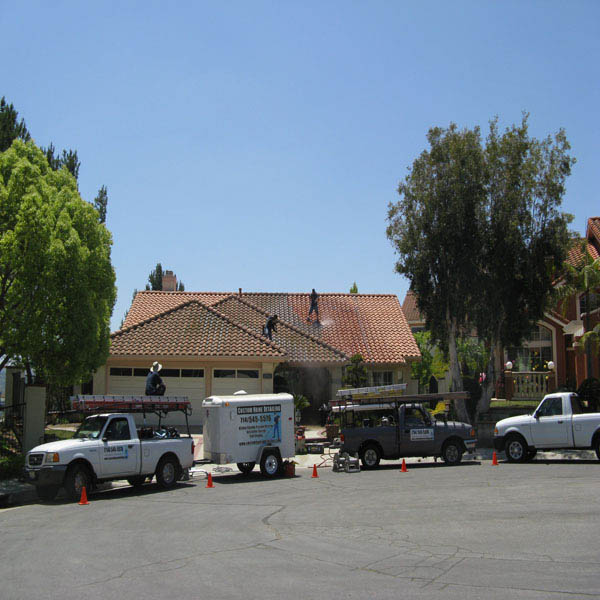 Roof Cleaning Terra Cotta Tile